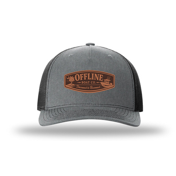 Palm and Patch Trucker