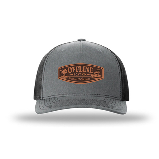 Palm and Patch Trucker