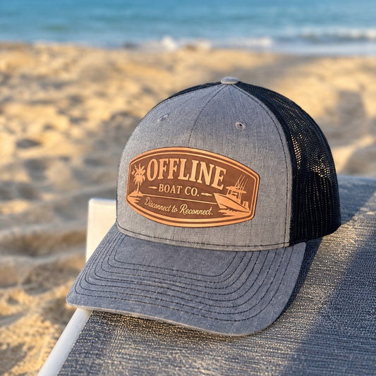 Palm and Patch Trucker